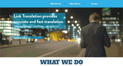 Desktop Screenshot of linktranslation.com